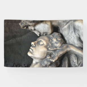 Milan Cemetery Statue Banner