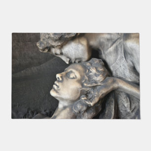 Milan Cemetery Statue Floor Mat