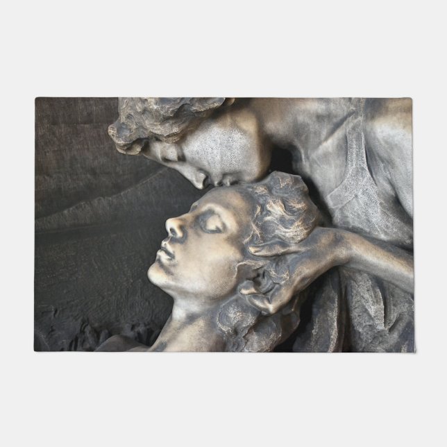 Milan Cemetery Statue Floor Mat (Front)