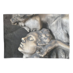Milan Cemetery Statue Pillowcase