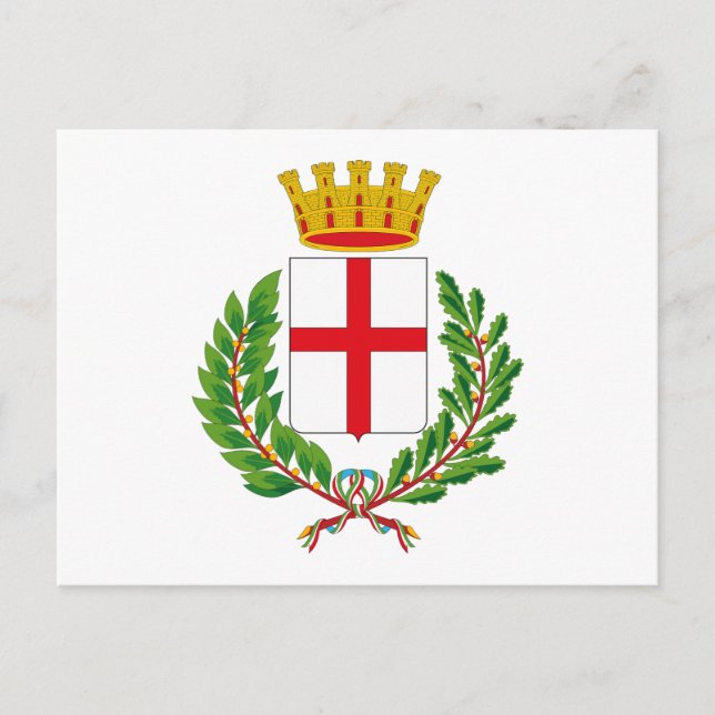 Milan Coat of Arms Postcard (Front)