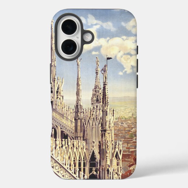 Milan Duomo Cathedral Nativity of Saint Mary Case-Mate iPhone Case (Back)