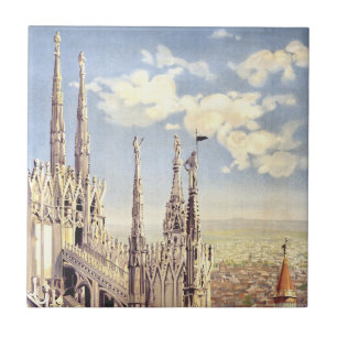 Milan Duomo Cathedral Nativity of Saint Mary Tile