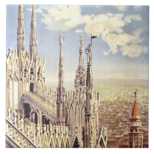 Milan Duomo Cathedral Nativity of Saint Mary Tile