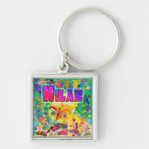 Milan Epoch Hour Keychain