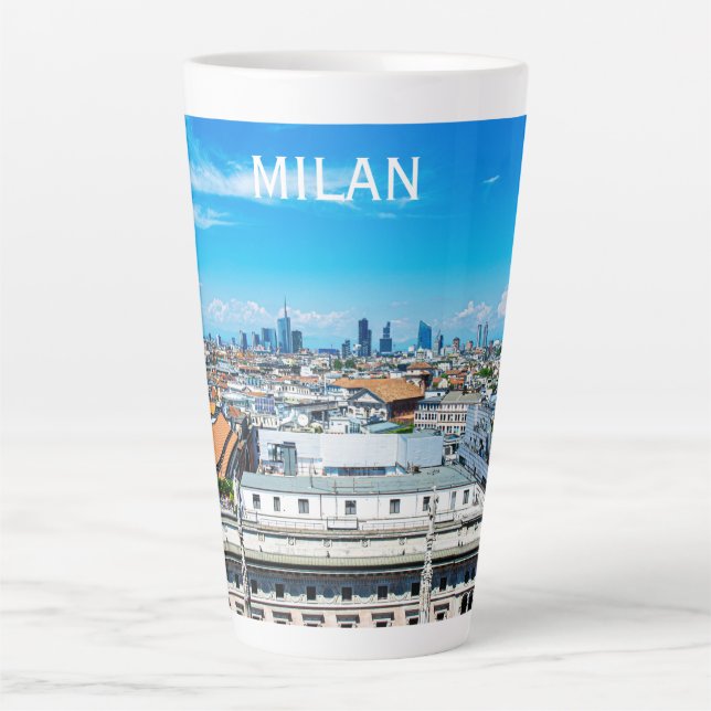 Milan in Italy skyline coffee mug (Front)