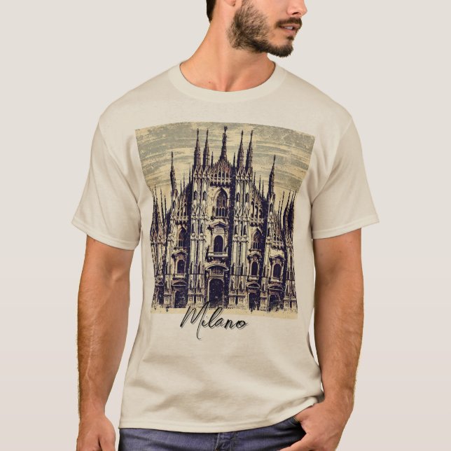 Milan Italy T-shirt (Front)