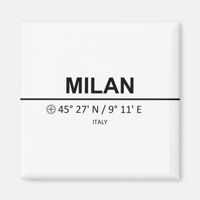 Milan Magnet (Front)