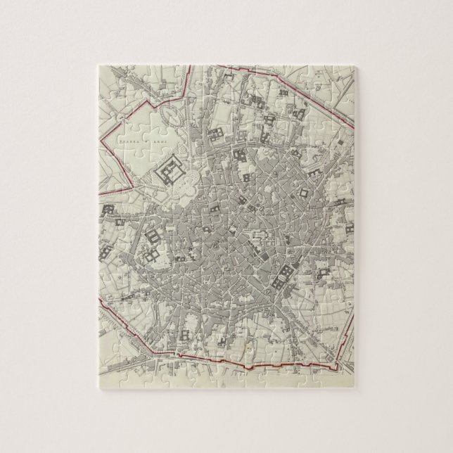 Milan Milano Jigsaw Puzzle (Vertical)