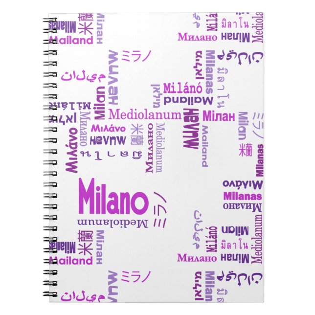 Milan Notebook (Front)