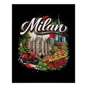 Milan Poster