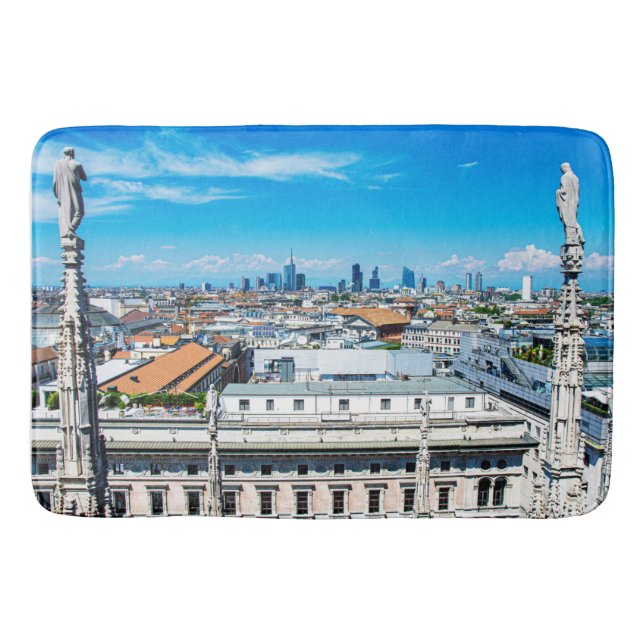 Milan skyline bath mat (Front)