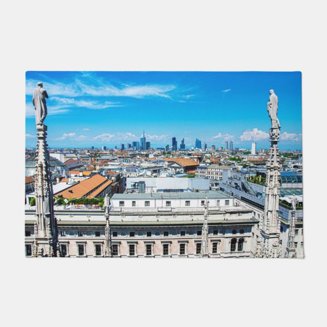 Milan skyline doormat (Front)