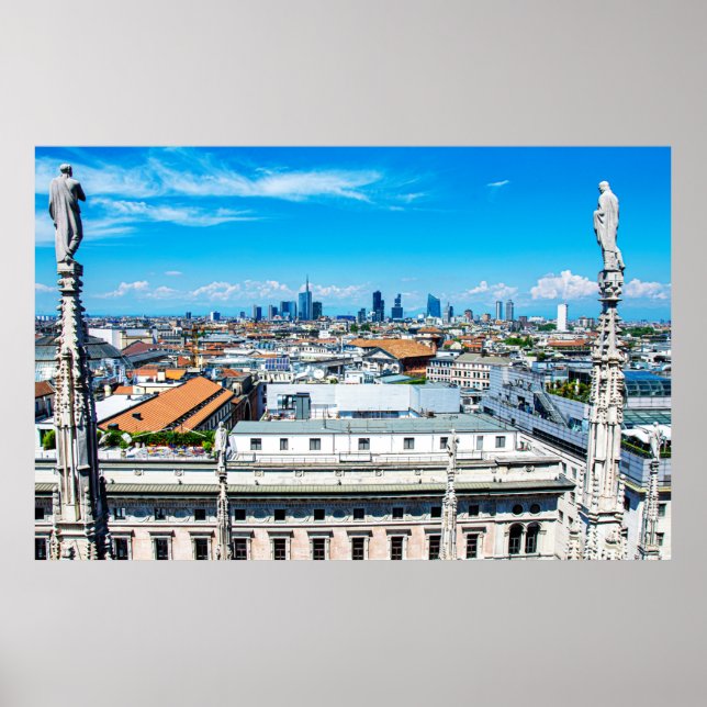 Milan skyline poster (Front)