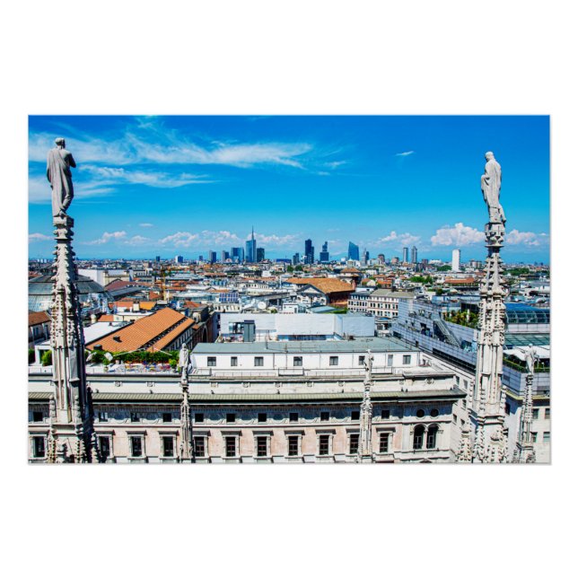 Milan skyline poster (Front)