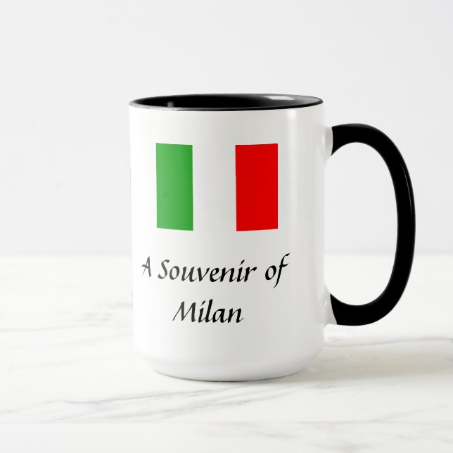 Milan Souvenir Mug (Right)