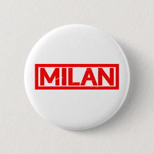 Milan Stamp 6 Cm Round Badge