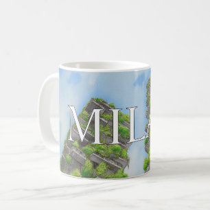 Milan verti forest Mug Modern Skyline Coffee cup