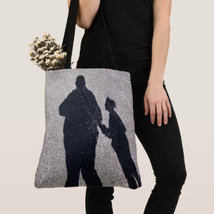 Milani and Grandma Fine Art Fabric Bag