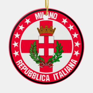 Milano ceramic tree decoration