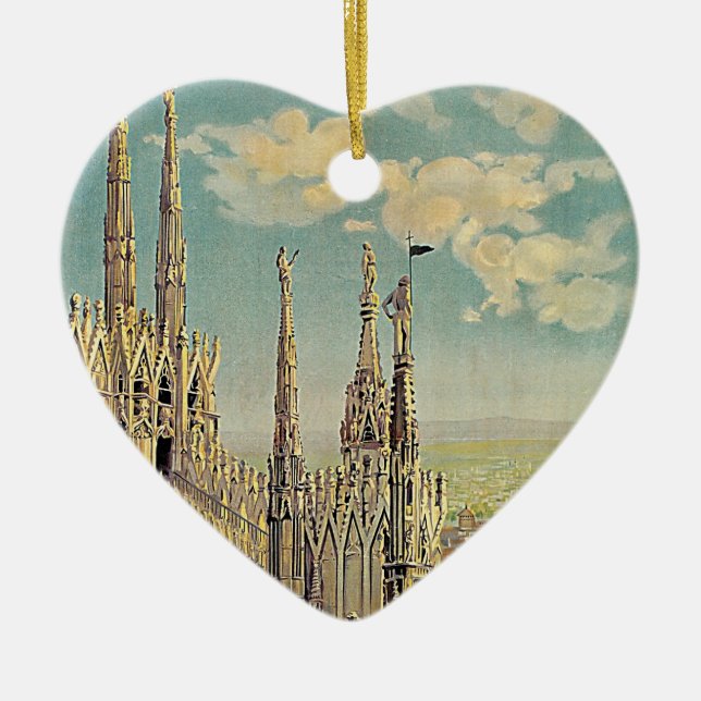 Milano Ceramic Tree Decoration (Front)