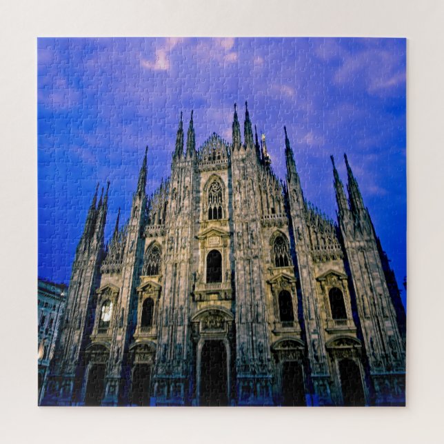 Milano Duomo at Sunrise - 20x20 - 676 pc Jigsaw Puzzle (Vertical)