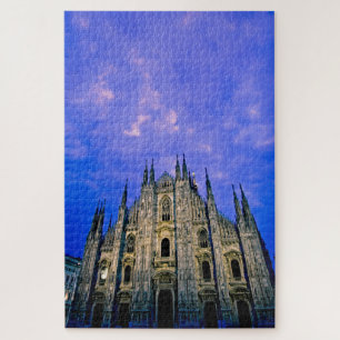 Milano Duomo at Sunrise - 20x30 - 1014 pc Jigsaw Puzzle