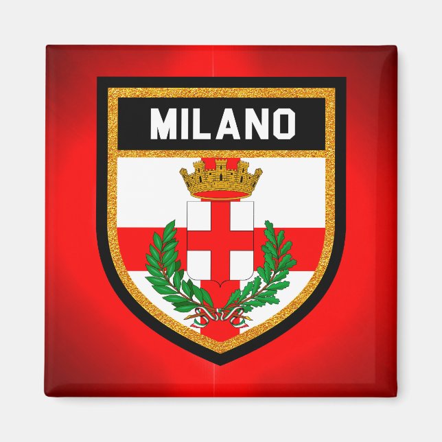 Milano Flag Magnet (Front)