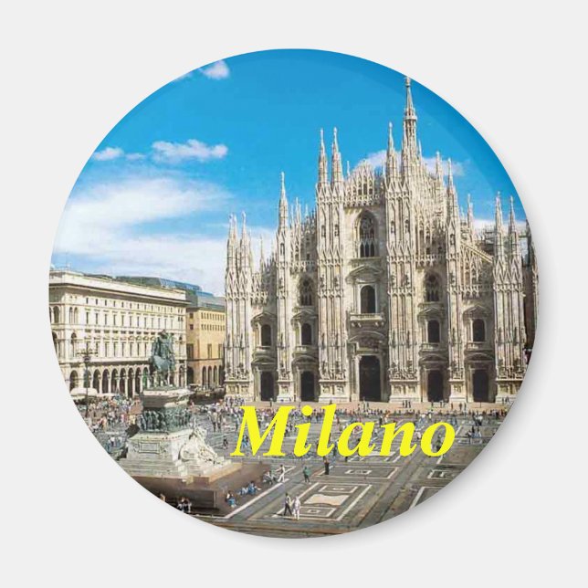 Milano fridge magnet (Front)