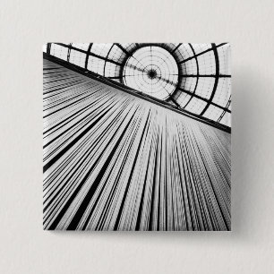 Milano Italy, Display at the Galleria 15 Cm Square Badge