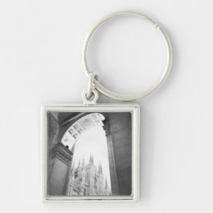 Milano Italy, Galleria View of the Duomo Key Ring