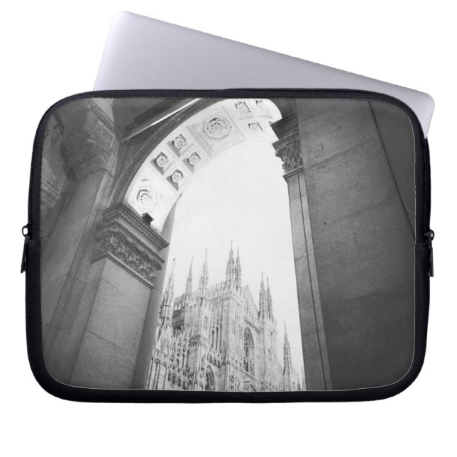 Milano Italy, Galleria View of the Duomo Laptop Sleeve (Front)