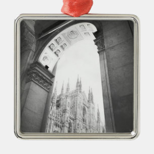 Milano Italy, Galleria View of the Duomo Metal Tree Decoration