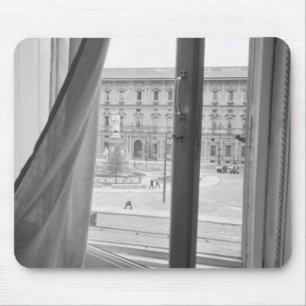Milano Italy, View from La Scala Opera Window Mouse Mat