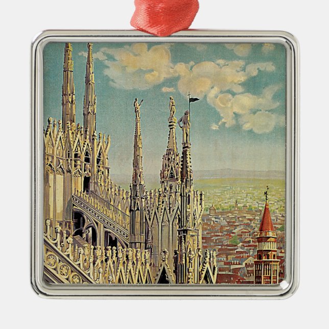 Milano Metal Tree Decoration (Front)