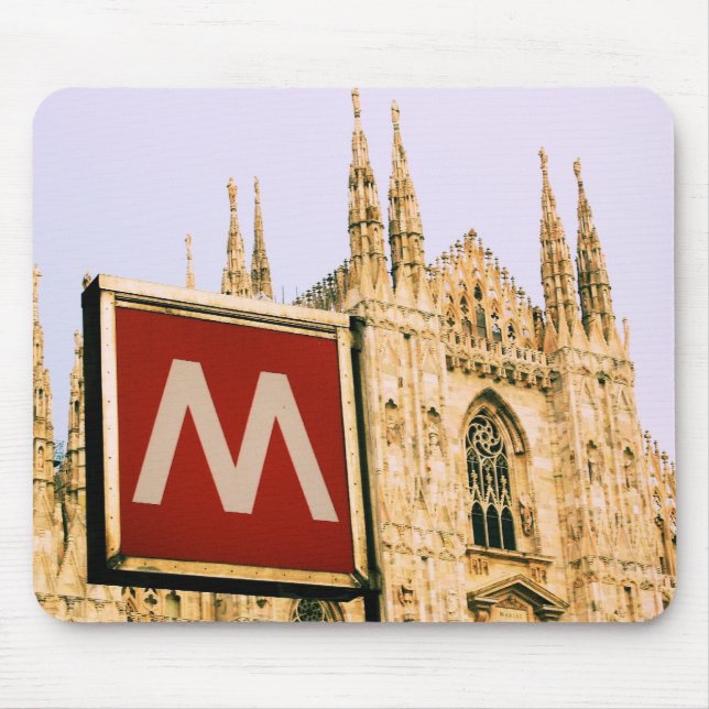 Milano Metro Mouse Mat (Front)