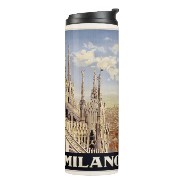 Milano Milan Italy vintage travel tumbler (Rotated Left)