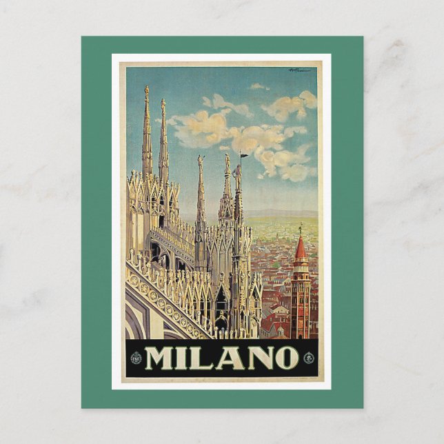 Milano Postcard (Front)