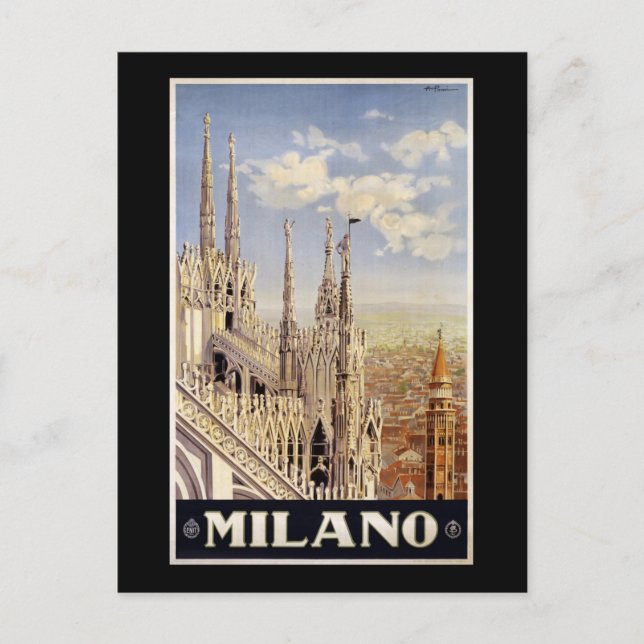 Milano Postcard (Front)