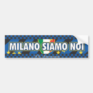 Milano siamo noi. Inter Bumper Sticker