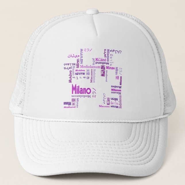 Milano Trucker Hat (Front)