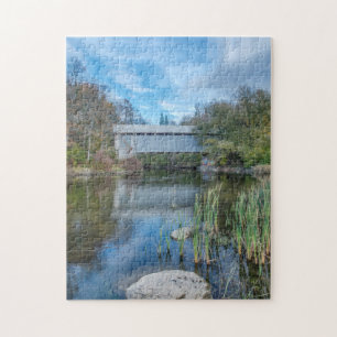 Milby Covered Bridge 2 Jigsaw Puzzle