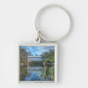 Milby Covered Bridge 2 Key Ring