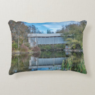 Milby Covered Bridge Decorative Cushion
