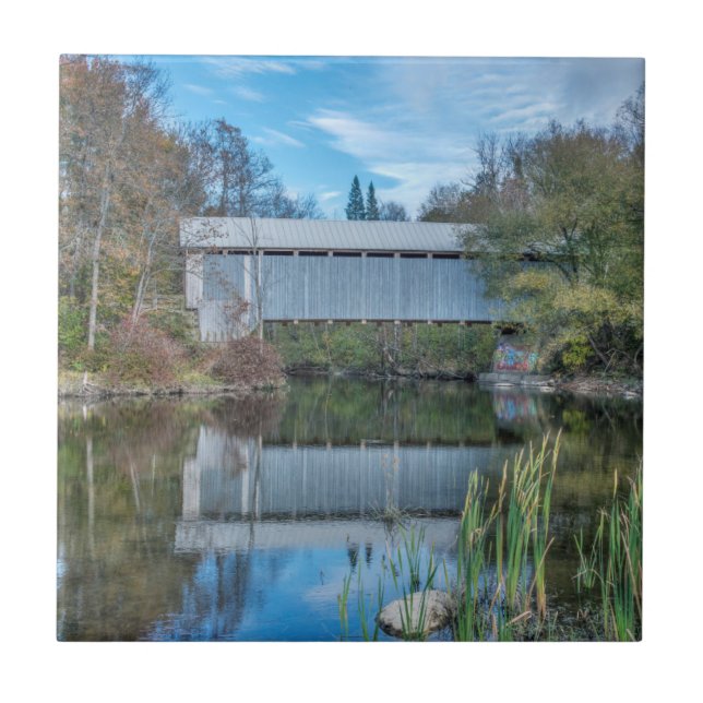 Milby Covered Bridge Tile (Front)