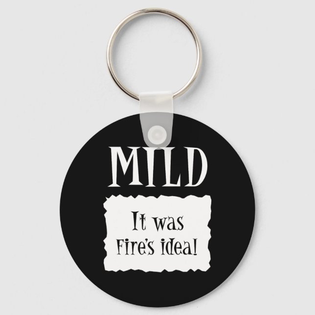 MILD - Hot Packet Halloween Taco Costume 1 Key Ring (Front)