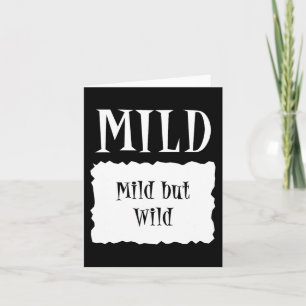 MILD - Hot Packet Halloween Taco Costume Card