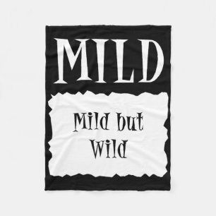 Mild - Hot Packet Halloween Taco Costume Fleece Blanket