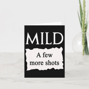Mild Hot Sauce Packet Group Halloween Costume  Card