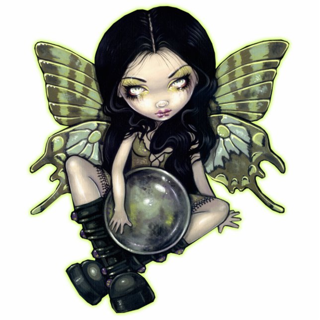 Mildew Fairy gothic Photo Sculpture (Front)